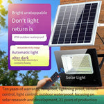 Solar Lamp Outdoor Courtyard Lamp Solar Projection Lamp New Rural LED High-power Indoor Waterproof Household Lighting Landscape Street Lamp Super Bright