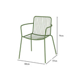 Military Green Chairs Nordic Simple Outdoor Tables And Chairs Art Iron Tables And Chairs Combination