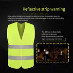 Fluorescent Reflective Vest Environmental Sanitation Construction Safety Work Clothes Traffic Road Safety Protective Clothing