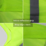 Fluorescent Reflective Vest Environmental Sanitation Construction Safety Work Clothes Traffic Road Safety Protective Clothing