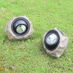 Solar Outdoor Courtyard Lamp Household Landscape Garden Decoration Outdoor Lawn Lamp Imitation Stone Waterproof LED Projection Lamp