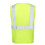 High Visibility Multifunctional Reflective Vest Reflective Safety Vest Sanitation Suit Safety Fluorescent Suit