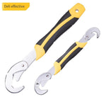 Multi Function Wrench Two Pieces Quick Pipe Multi Purpose Movable Water Pipe Wrench Set