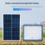 Solar Lamp Courtyard Lamp Projection Lamp Led Outdoor Lamp High Power Outdoor Lamp Door Head Spotlight Waterproof 100w + 5m Line