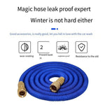 15m Car Wash Water Gun High Pressure Watering Flower God Hose Expansion Hose Wash Household Car Brush Car Kit Set Pressurized Garden Spray Water Tap Water Faucet Wash Nozzle