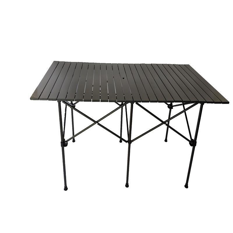 Outdoor Folding Table And Chair Equipment Portable Picnic Stall Folding Table Length 95 Width 55 Height 50cm Aluminum Table