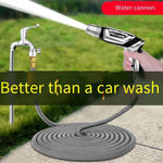 7.5m High Pressure Car Washing Water Gun Artifact Household Watering Gardening Cleaning Telescopic Water Pipe Hose Washing Machine Powerful Nozzle