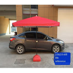 Outdoor Sunshade Large Stall Umbrella Large Umbrella Ground Stall Beach Umbrella Stall Umbrella Square Umbrella Commercial Folding Advertising Umbrella