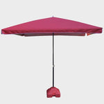 Outdoor Sunshade Large Stall Umbrella Large Umbrella Ground Stall Beach Umbrella Stall Umbrella Square Umbrella Commercial Folding Advertising Umbrella