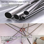 Sun Umbrella Super Large Outdoor Stall Square Folding Rain Proof Inclined Umbrella  Commercial Thickened 2.5x2 M Silver Tape 4 Bone