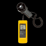 F925 Anemometer Hand Held High Precision Wind Temperature And Speed Detector Industrial Anemometer