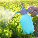 Manual Pneumatic Flower Watering Kettle Watering Pot Garden Tools Sprayer Disinfectant Sprinkler 1.5 Liters Of White Plastic Pressure Bar