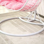 Indoor Rattan Hanging Chair Leisure Chair Single Hammock Cradle Chair Hanging Chair Without Ring Bar Width 105 CM * Depth 70 CM * Height 20