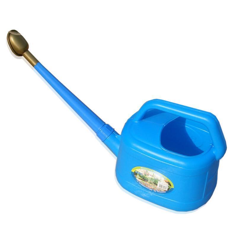 3.5L Large Capacity Sky Blue Gardening Tools Watering Pot Plastic Watering Pot