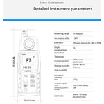 Carbon Dioxide Detector Gas Concentration Alarm