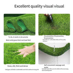 Simulation Lawn Carpet Artificial False Turf Artificial Plastic Mat Outdoor Football Field Kindergarten Green Fence Decoration Fire Retardant [order Quantity 100]