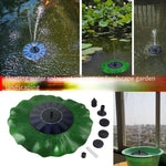 Solar Water Pump Rockery Water Pond Oxygenation Garden View Small Fish Tank Fish Viewing Pond Water Circulation Pump Soilless Cultivation 1.2w