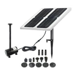 Solar Water Pump Rockery Water Pond Oxygenation Garden View Small Fish Tank Fish Viewing Pond Water Circulation Pump Soilless Cultivation 1.2w