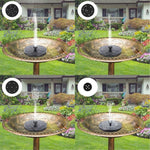 Fountain Floating Fountain Lotus Lotus Leaf Solar Floating Water Spray Fountain Micro Outdoor Pond Fish Pond Oxygenation Solar Water Pump