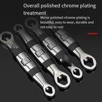 Multi Function Box Spanner Solid Open Loop Advanced Dual-purpose Double Head Universal 23 In 1 Adjustable Spanner