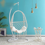 Net Red Hanging Chair Hanging Basket Rattan Chair Bedroom Swing Girl Single Family Indoor Balcony Hanging Orchid Chair Hammock Bassinet Chair