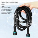 Car Washing Water Gun High-pressure Water Pipe Household Courtyard Garden Flower Watering Retractable Hose With Nozzle Artifact Sprinkler 15m