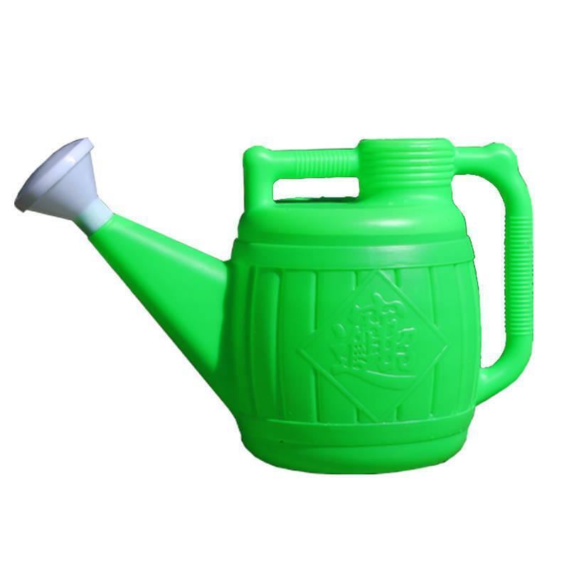 Large Plastic Watering Pot Watering Bucket Large Capacity Long Nozzle Watering Pot Household Medium 4L Watering Pot