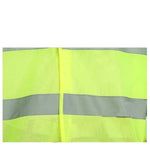 15 Pieces Sanitary Fluorescent Yellow Reflective Warning Reflective Vest One Size Fits All Reflective Vest Cleaning Reflective Overalls