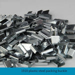 6 Pieces PET Plastic Steel Belt Packing Buckle Iron Sheet Hand 1910