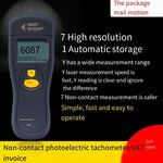 Non-contact Photoelectric Tachometer Laser Linear Speed Tester Digital Display