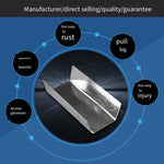 16mm Steel Sheet Packing Buckle, Steel Belt Special Packing Buckle Iron Sheet Buckle, Roasted Blue Steel Belt Buckle