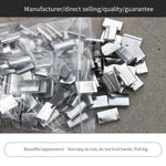 2000 Pieces Factory Direct Sales Manual Packaging Buckle PP Buckle Plastic Belt Packaging Buckle Sheet Metal Buckle