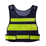 6 Pieces Reflective Clothing Night Work Reflective Clothing Road Duty Reflective Vest Wine Inspection Security Duty Reflective Vest