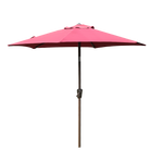 2.7m Outdoor Sunshade Umbrella Security Guard Box Sun Umbrella Straight Pole Umbrella Thickened Rainproof Without Base