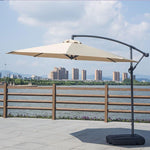 Leisure Outdoor Rattan Chair Sunshade Umbrella Combination Courtyard Balcony Coffee Shop Iron Art Outdoor Tables Chairs Four Chairs And One Table