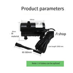 Solar Fountain Pump Household High Lift 12v Dc Water Pump Landscape Rockery Circulating Pump Small Water Pump 40w