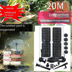 Solar Fountain Water Pump Rockery Water Pond Oxygenation Garden Landscape Fish Pond Water Circulating Pump Soilless Cultivation 1.4w