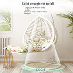 Hanging Chair Outdoor Cane Chair Family Bedroom Indoor Balcony Hammock Cradle Chair Single Armless (95cm Wide) Cane