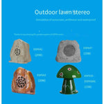 20w Lawn Speaker Outdoor Lawn Speaker Stone Speaker Simulated Stone