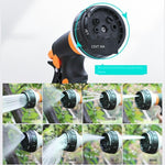 Watering Flowers Water Guns Sprinklers Artifact Watering Hose Garden Sprinkler Garden Irrigation Spray Head Multifunctional 15m