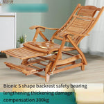 Rocking Chair Rocking Chair Armchair Adult Chair Lunch Break Chair Elderly Solid Wood Folding Chair Reinforced Thickened Space Chair