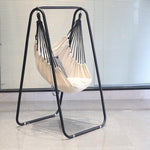 Hanging Basket Rattan Chair Household Swing Bracket Hanging Chair Hammock Baby Single Person Cradle Indoor Candy Color