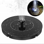 Solar Water Pump Small Lotus Leaf Fountain Rockery Fish Tank Fish Pond Water Spraying Outdoor Waterproof Landscaping Oxygenation Solar Fountain 16cm