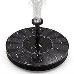 Solar Landscape Fountain Micro Dc Brushless Water Pump Rockery Household Pool Garden Water Spray Fish Pool Oxygenation Direct Drive Round Type With Sunshine