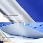 Outdoor Sunshade Large Stall Ground Stall Beach Umbrella Straight Pole Courtyard Umbrella Umbrella