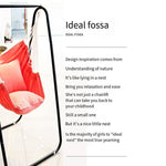 Hanging Basket Rattan Chair Household Swing Support Net Red Hanging Chair Toy Courtyard Coax Baby Hammock Baby Single Cradle Indoor Candy Color