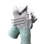 20 Pairs Dust Free Gloves PU Coating Finger Carbon Fiber Electronics Factory Assembly Gloves Gray M
