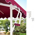 Sentry Box Umbrella Sunshade Umbrella Property Station Sentry Platform Outdoor Courtyard Single Layer 1m Station Sentry Platform