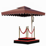 Sentry Box Umbrella Sunshade Umbrella Property Station Sentry Platform Outdoor Courtyard Single Layer 1m Station Sentry Platform