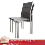 Outdoor Tables And Chairs Courtyard Telescopic Table Villa Garden Plastic Wood Modern Simple Leisure Combination Terrace Dining Table Diatelin Armless Aluminum Alloy Chair 2